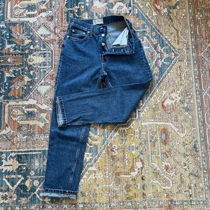 Everlane - 90s Cheeky Jean - Deep Atlantic - size 25 Regular